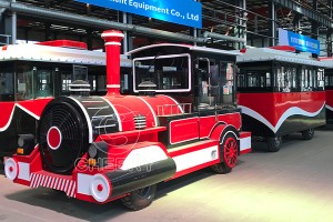 42 Seats Trackless Trains In Iran
