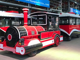 42 Seats Trackless Trains In Iran