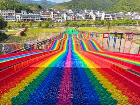 Cheery Rainbow Slide In Vietnam