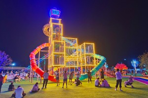 Flying Castle Spiral Slide