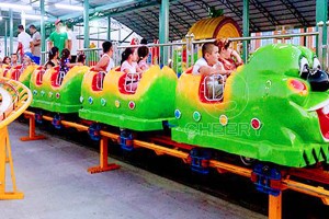 Green Worm Roller Coaster