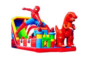 Spiderman Inflatable Slide